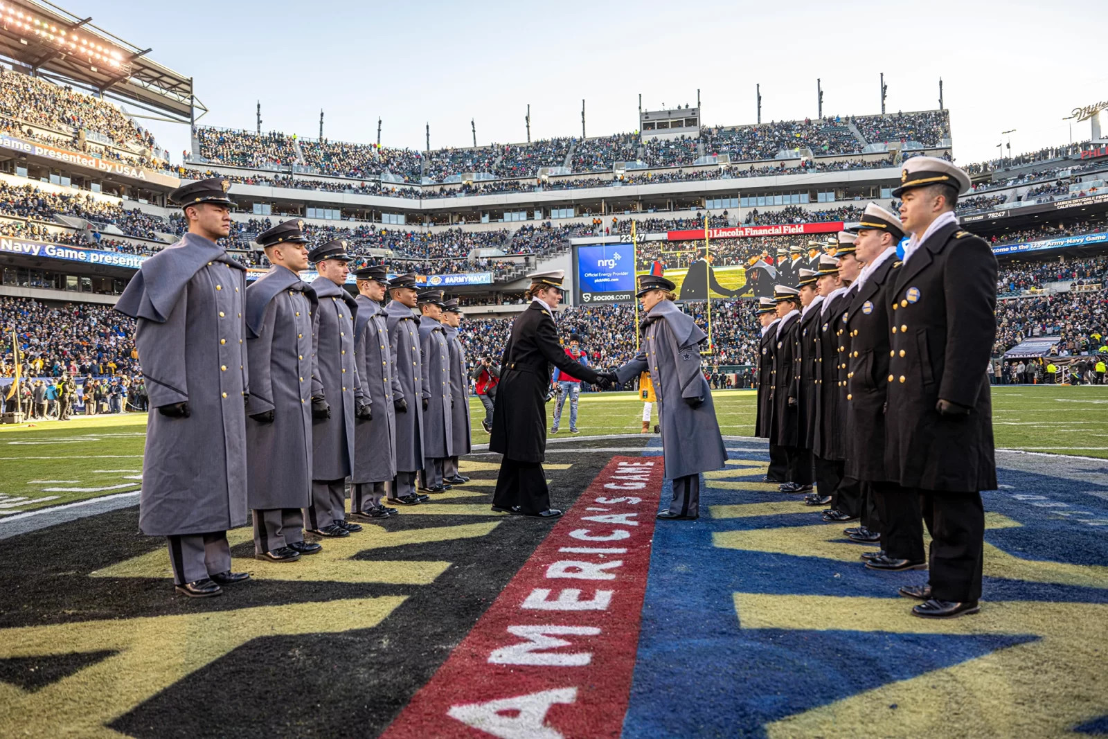 Trump's Army-Navy Game Surprise Guests: DeSantis, Hegseth, and a Controversial Veteran