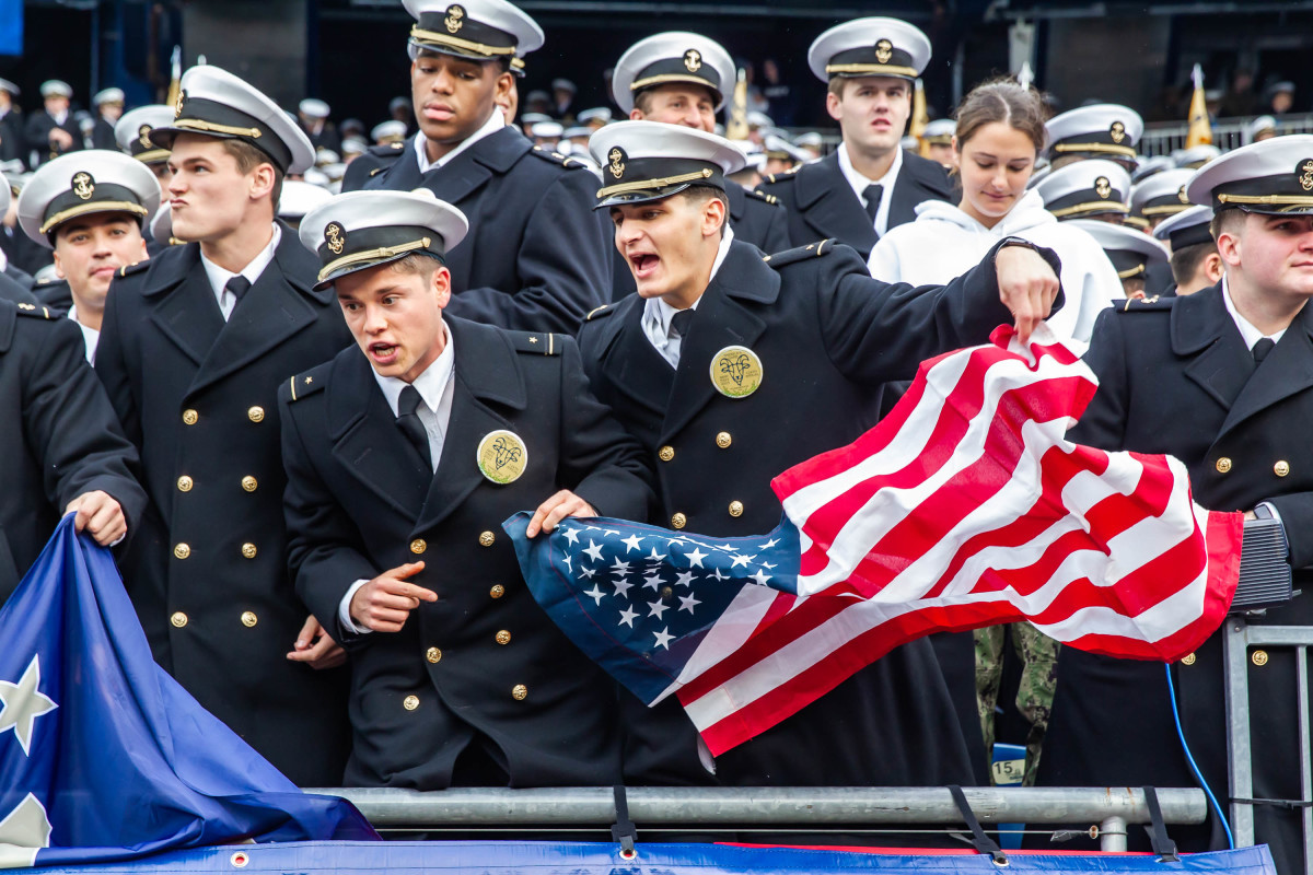 Trump's Army-Navy Game Surprise Guests: DeSantis, Hegseth, and a Controversial Veteran