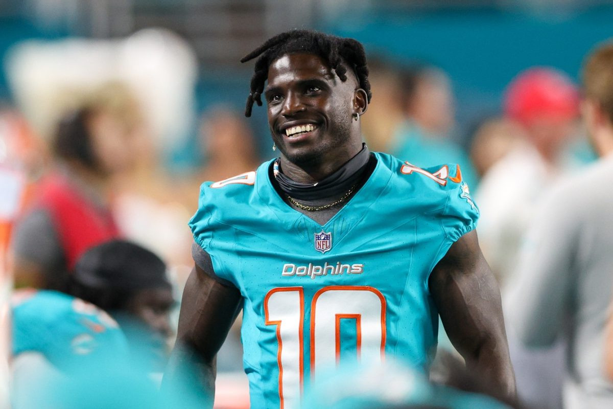 Tyreek Hill's Thumb Injury: Dolphins Star Held Out of Practice, But McDaniel Says It's Not Serious