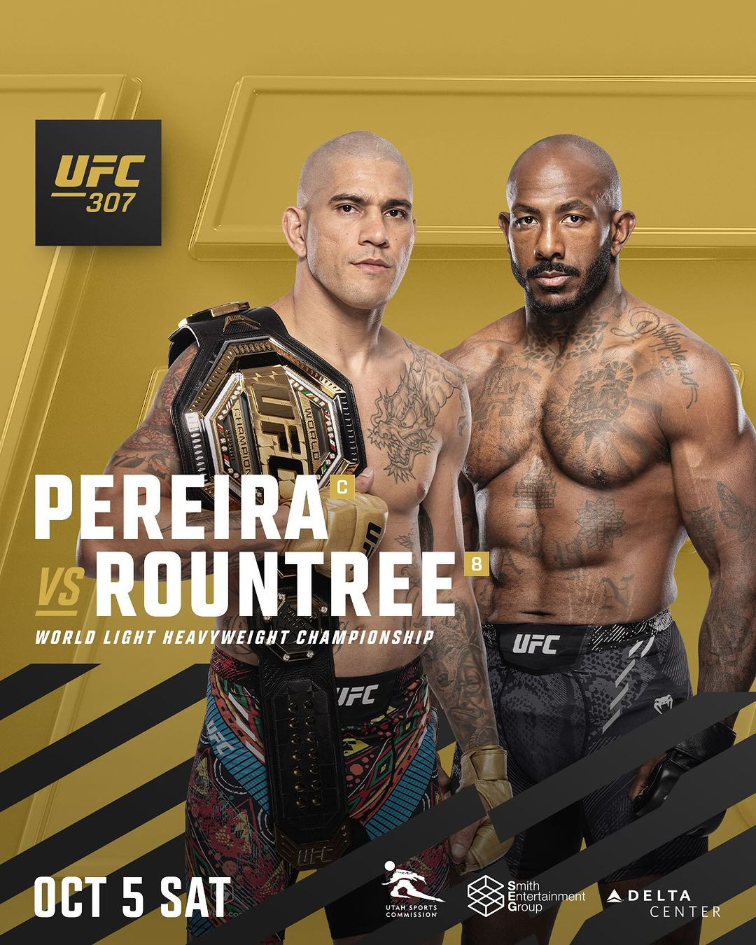 UFC 307: Pereira vs Rountree Jr. Results, Highlights and Recap