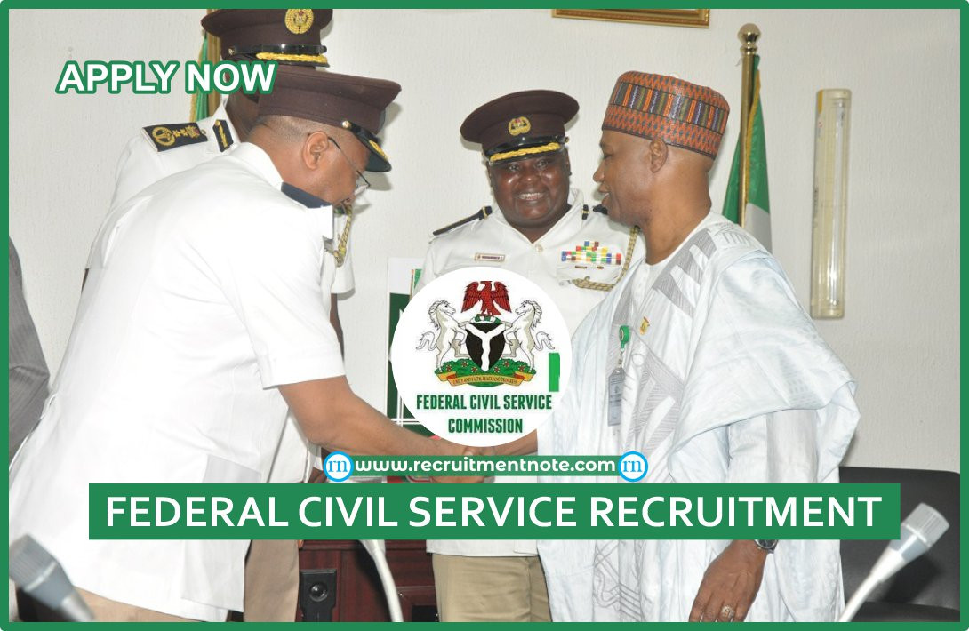 Urgent! Federal Civil Service Recruitment Portal OPEN: Apply Now for Thousands of Jobs!