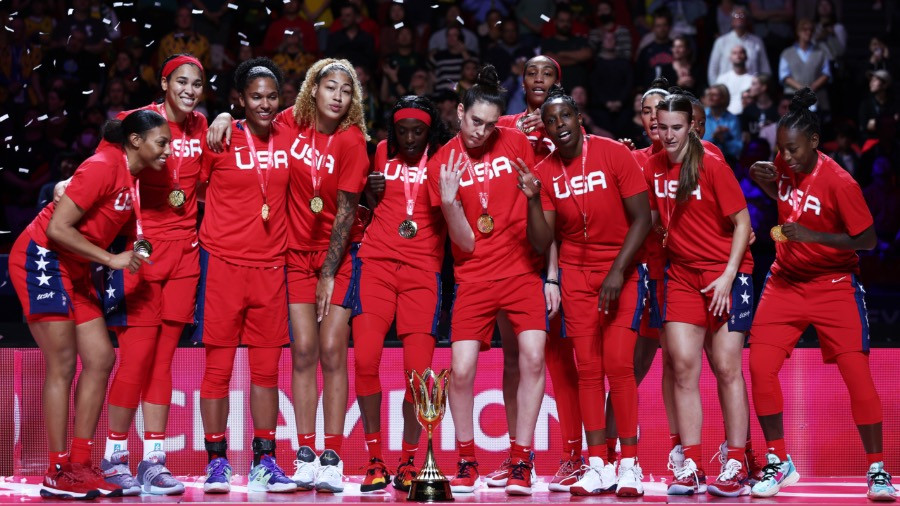 Us Basketball Team Olympic Games 2024 Heddi Rowena