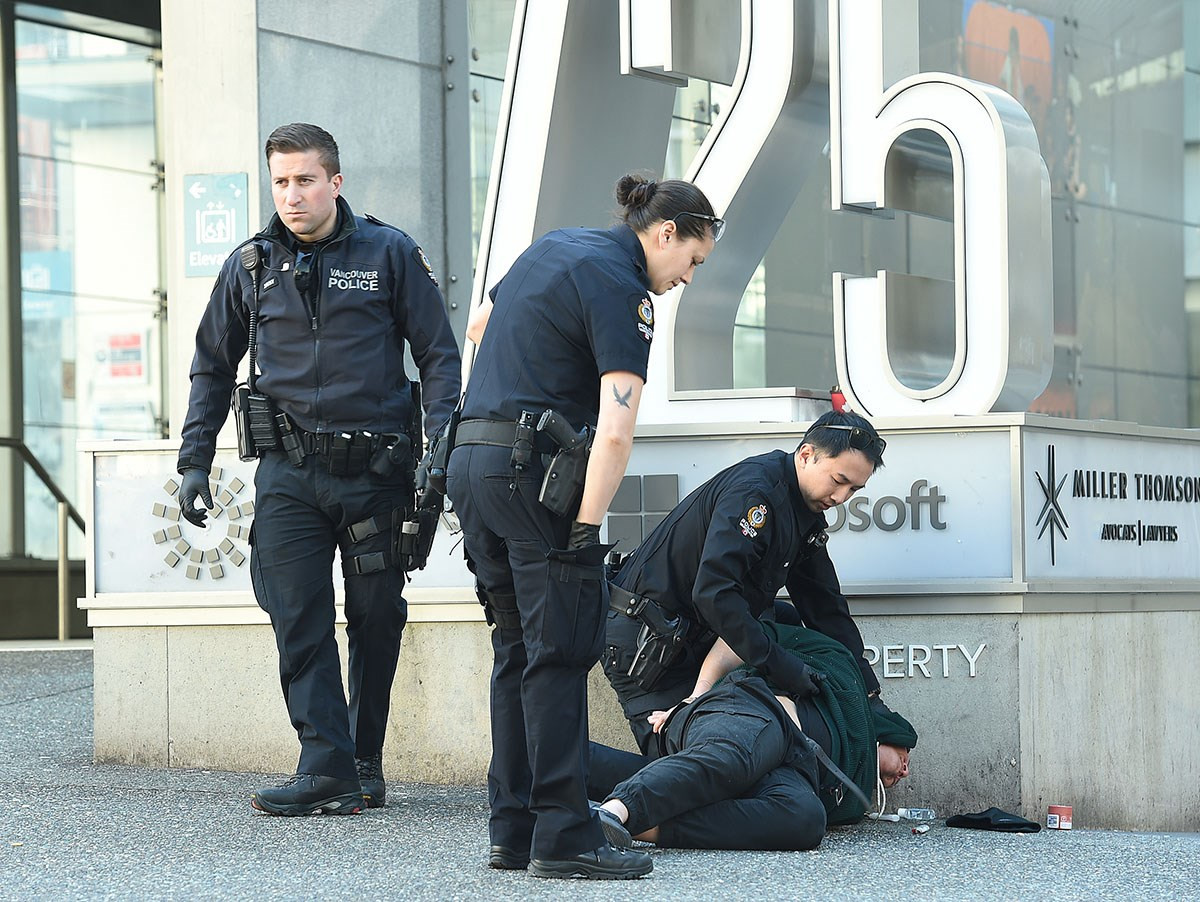 Vancouver Police Arrest Suspect in Random Downtown Attacks: One Dead, One Severed Hand