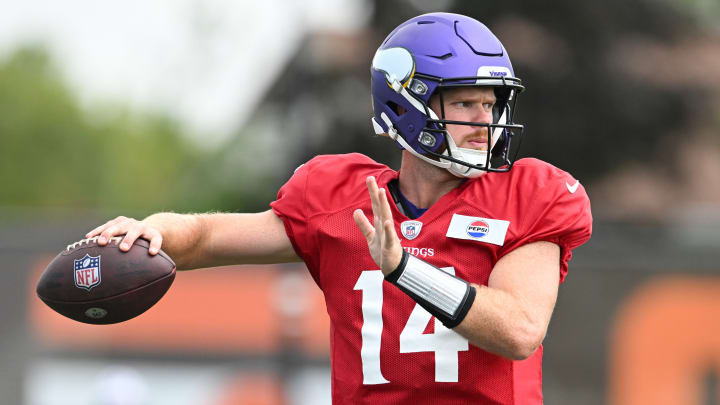 Vikings QB Sam Darnold's Decision-Making Questioned After Interception: Dad of Star Receiver Jordan Addison Chimes In