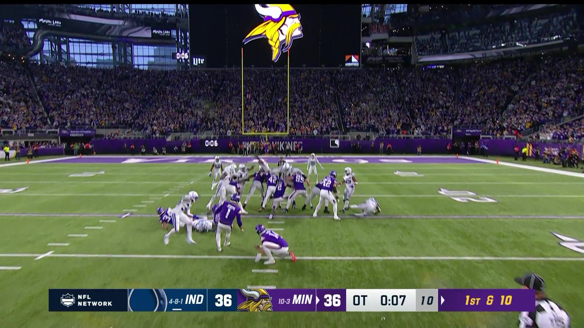 Vikings Take Down Colts After Brutal First Half, Win 21-10