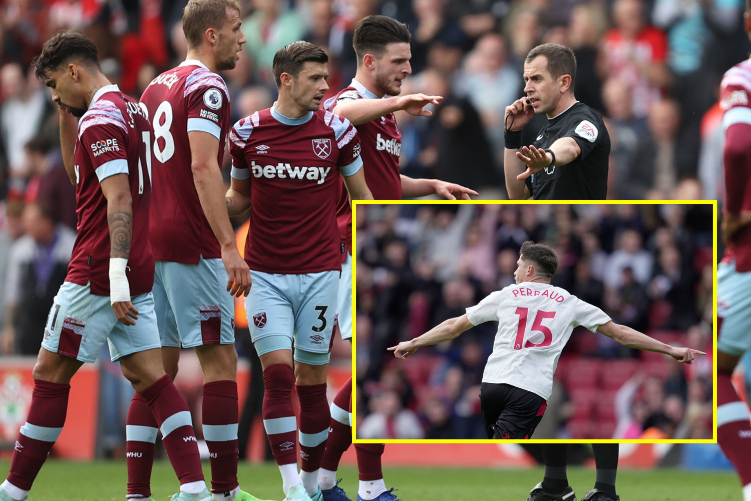 West Ham To Face Controversial Referee Peter Bankes in Carabao Cup Clash With Bournemouth