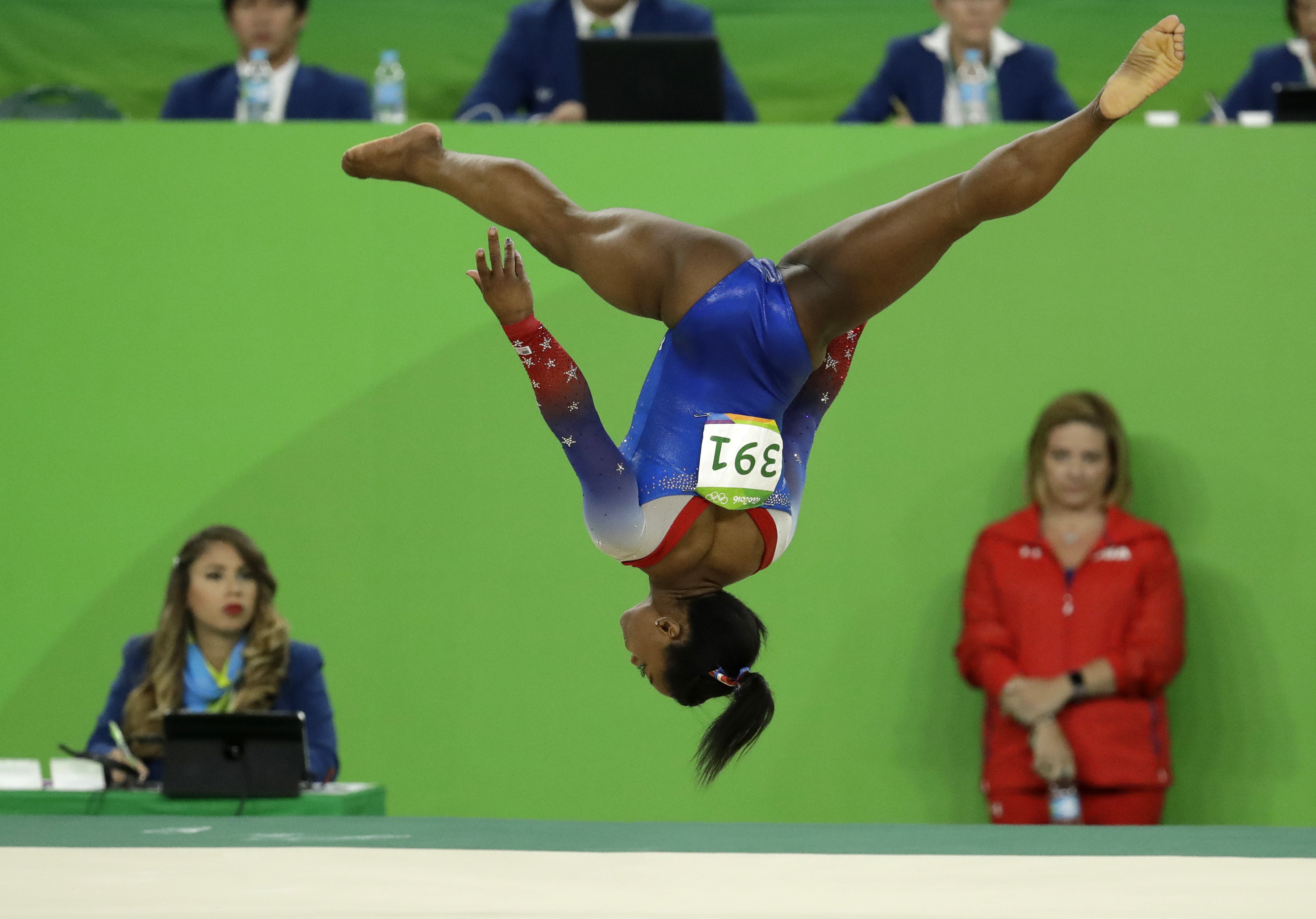 Why Your Heart Races When You Watch Simone Biles Compete at the Olympics