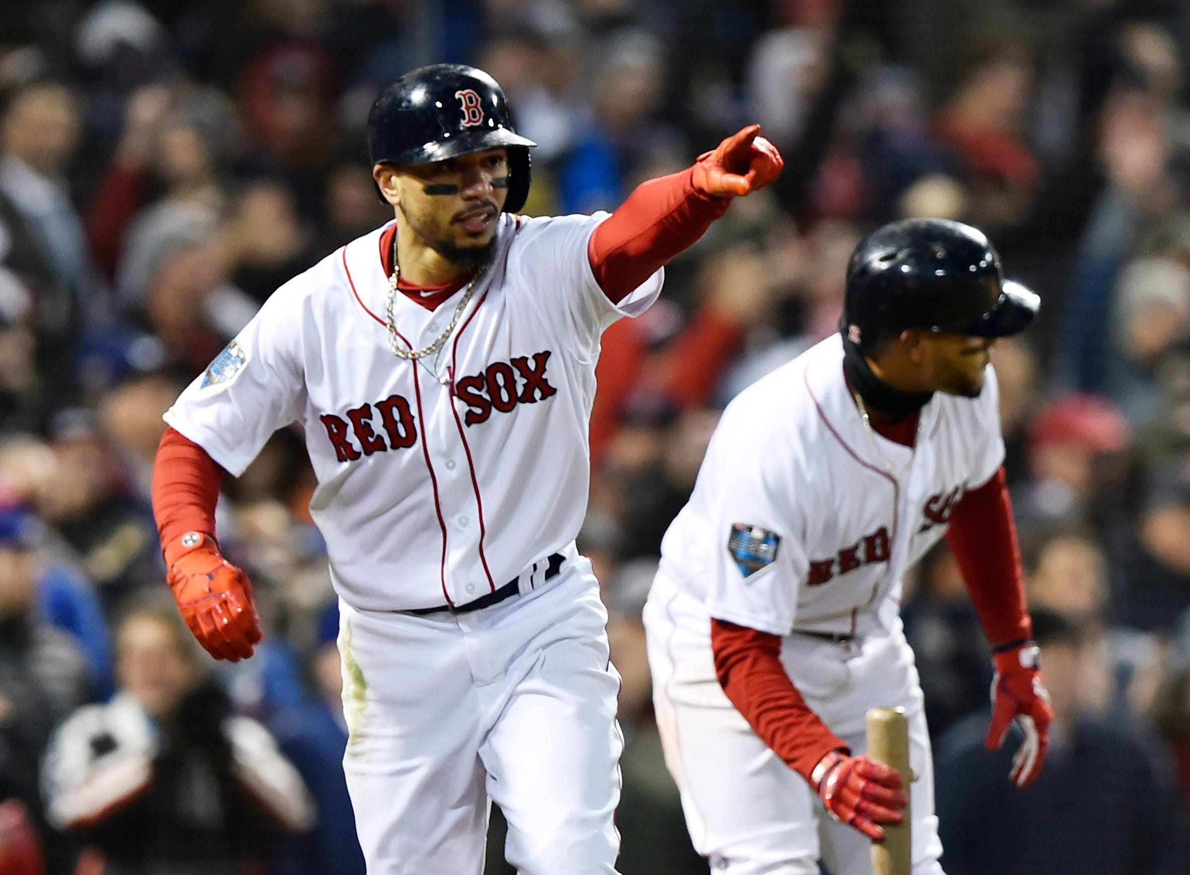 Yankees Fans Banned From Game 5 After Ripping Ball From Mookie Betts' Glove in World Series