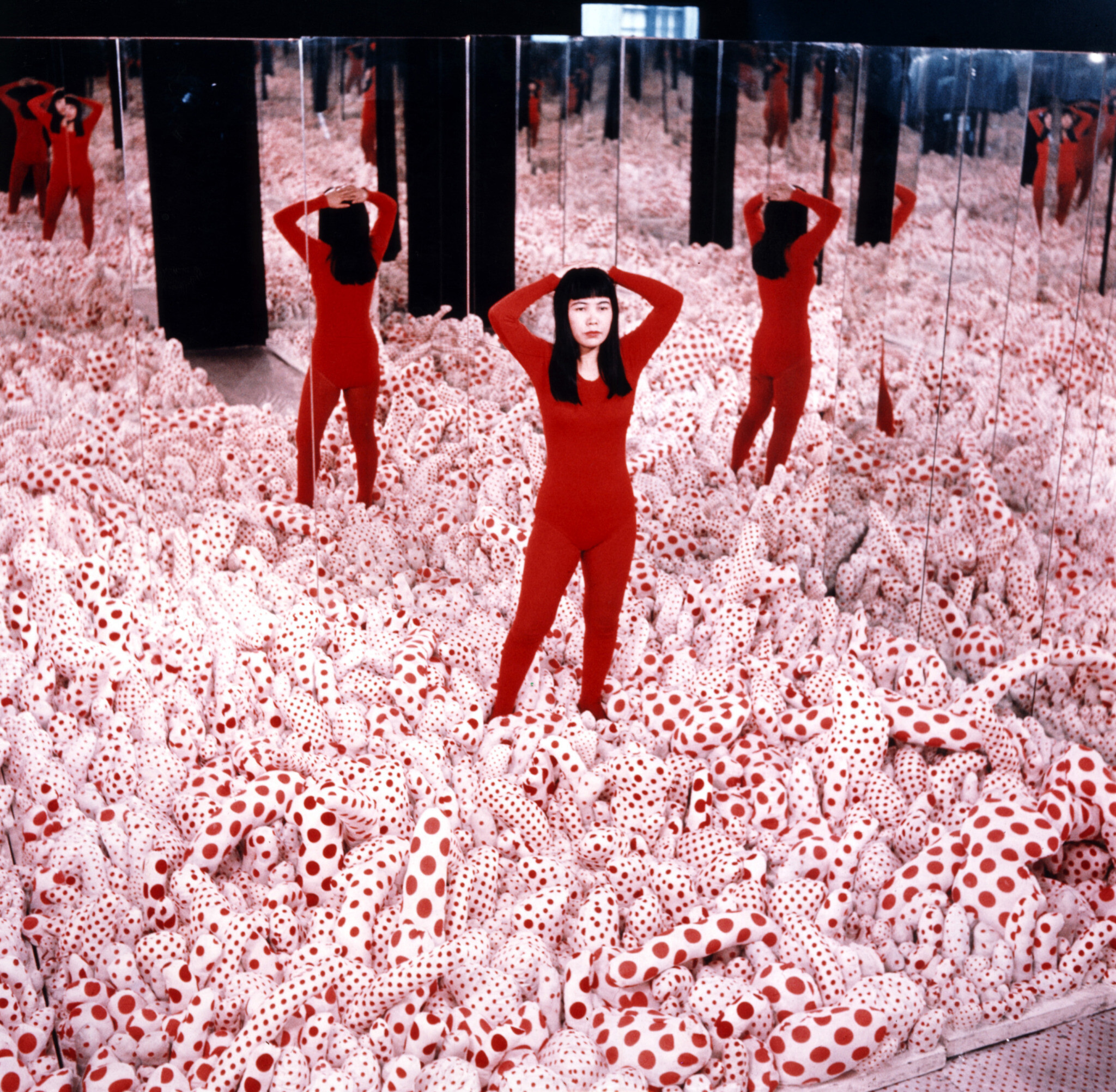 Yayoi Kusama's New Mirrored Room Will Make You Feel Like You're Trapped in a Hall of Mirrors