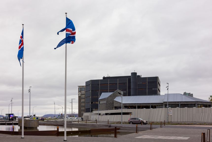 The Central Bank of Iceland headquarters in Reykjavik, Iceland, on Saturday, May 30, 2026.