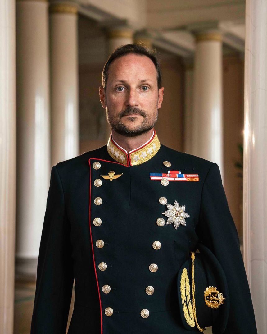 An official portrait of King Haakon VIII of Norway, who thanked the Norwegian public on Friday for their compassion following the death of his father.